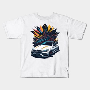 Mercedes AMG C63 - Car Classic Kids T-Shirt